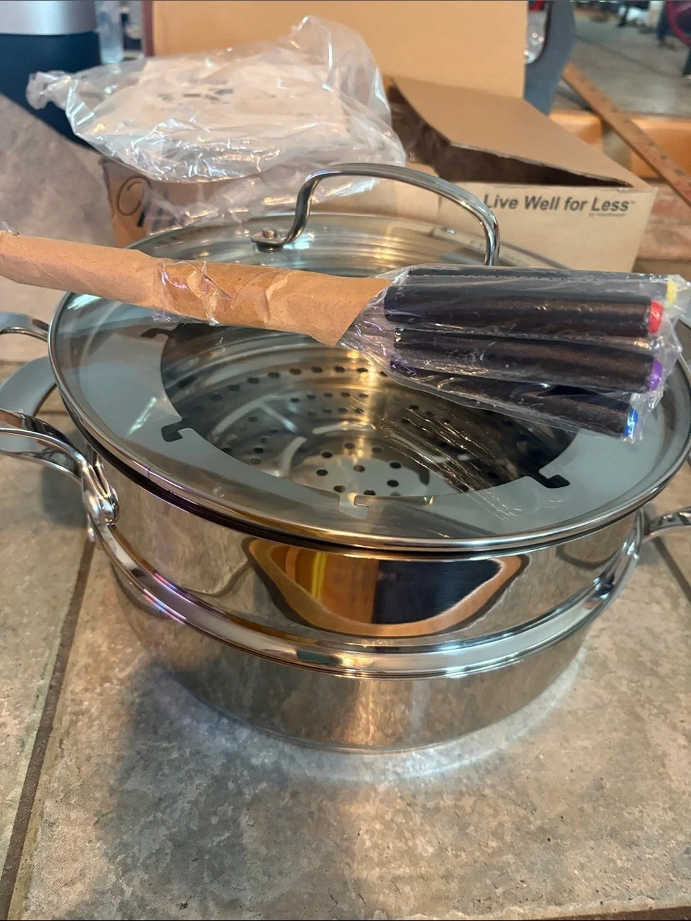 Precision Nuwave induction cooktop ultimate cookware set
